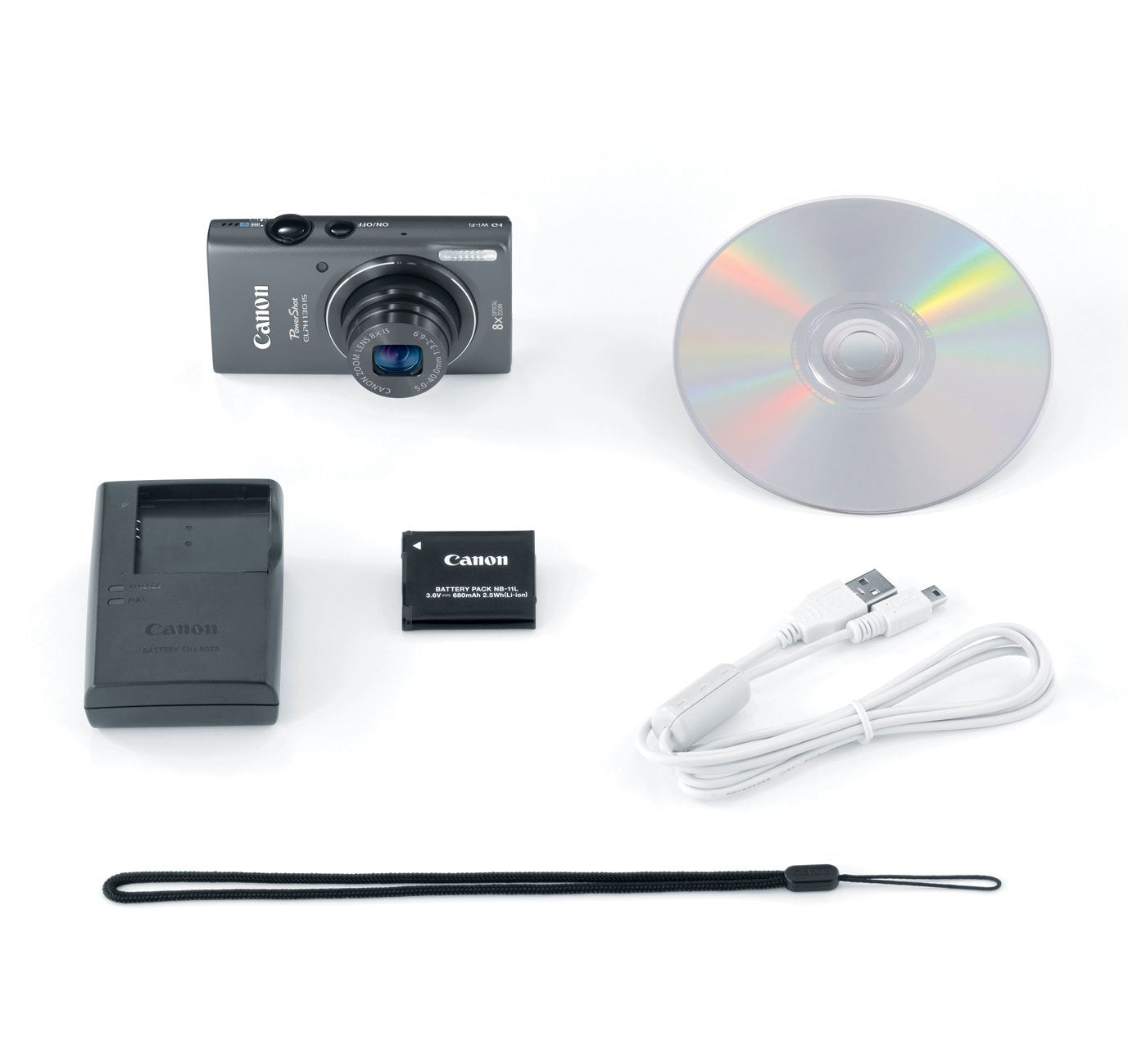 Canon PowerShot ELPH 130 IS 16.0 MP Digital Camera