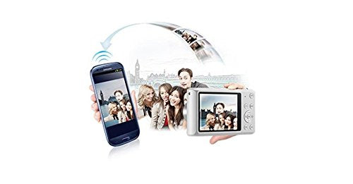 Samsung WB35F 16.2MP Smart WiFi & NFC Digital Camera with 12x Optical Zoom and 2.7" LCD